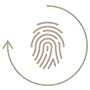 Icon Fingerabdruck